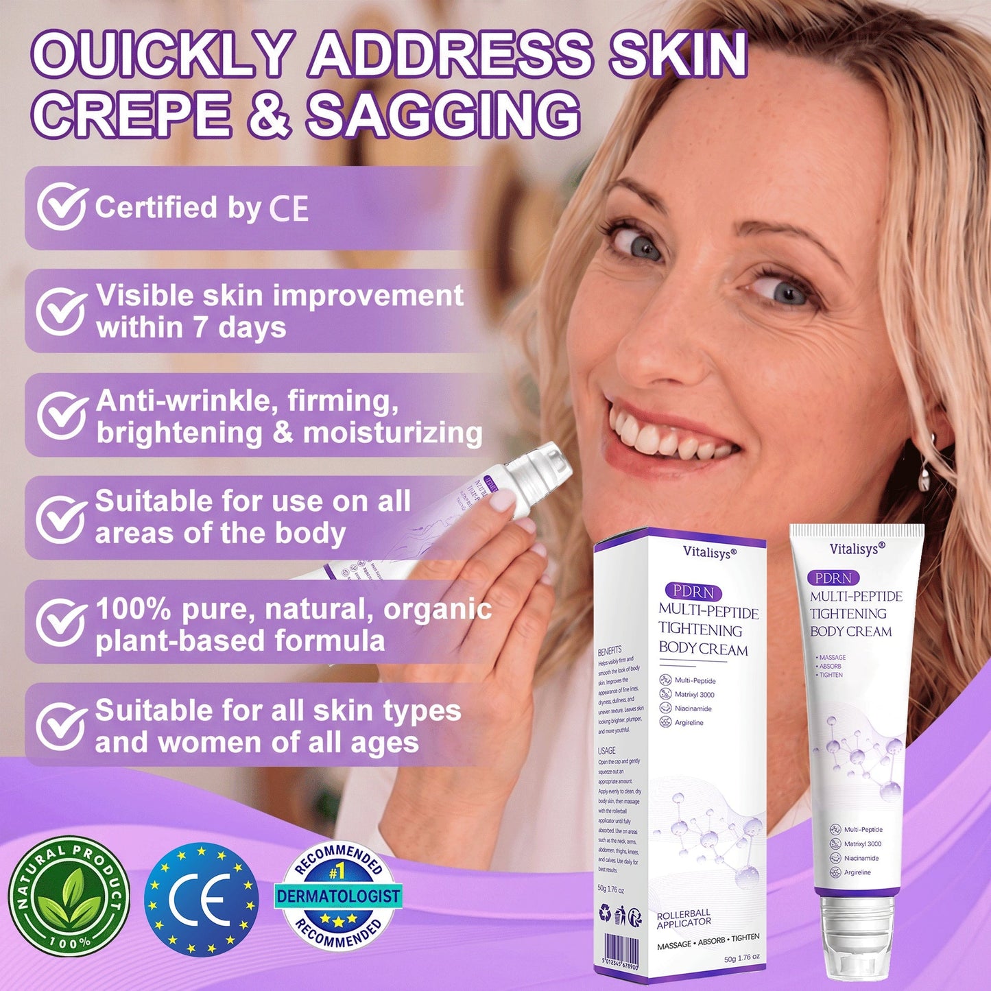 𝐃𝐞𝐫𝐦𝐚𝐭𝐨𝐥𝐨𝐠𝐢𝐬𝐭-𝐑𝐞𝐜𝐨𝐦𝐦𝐞𝐧𝐝𝐞𝐝 👩‍⚕️|💎 𝑽𝒊𝙩𝙖l𝗶𝘀𝐲𝐬® 𝙋𝘿𝙍𝙉 𝙈𝙪𝙡𝙩𝙞-𝙋𝙚𝙥𝙩𝙞𝙙𝙚 𝑴𝒂𝒔𝒔𝒂𝒈𝒊𝒏𝒈 𝑩𝒐𝒅𝒚 𝑹𝒐𝒍𝒍𝒆𝒓 𝑪𝒓𝒆𝒂𝒎- 𝑨𝒏𝒕𝒊-𝒂𝒈𝒊𝒏𝒈, 𝐇𝐲𝐝𝐫𝐚𝐭𝐢𝐧𝐠, 𝐒𝐤𝐢𝐧 𝐅𝐢𝐫𝐦𝐢𝐧𝐠 & 𝐋𝐢𝐟𝐭𝐢𝐧𝐠, 𝗦𝗸𝗶𝗻 𝗥𝗲𝗽𝗮𝗶𝗿, 𝗘𝘃𝗲𝗻 𝗧𝗼𝗻𝗲, 𝗔𝗰𝗻𝗲 𝗮𝗻𝗱 𝗗𝗮𝗿𝗸 𝗦𝗽𝗼𝘁 𝗧𝗿𝗲𝗮𝘁𝗺𝗲𝗻𝘁, 𝗪𝗮𝗿𝘁 𝗮𝗻𝗱 𝗠𝗼𝗹𝗲 𝗥𝗲𝗺𝗼𝘃𝗮𝗹, 𝗮𝗻𝗱 𝗣𝘀𝗼𝗿𝗶𝗮𝘀𝗶𝘀 𝗥𝗲𝗹𝗶𝗲𝗳.