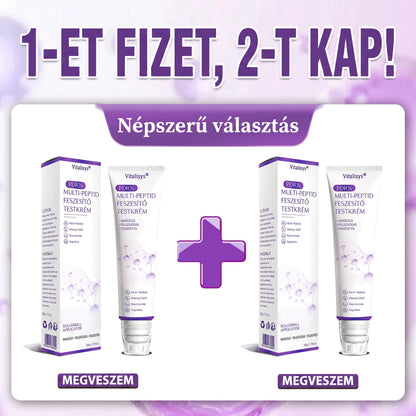 Bőrgyógyászok által ajánlott👩‍⚕️ |🥇 Vitalisys® PDRN Multi-Peptide Masszírozó Testápoló Krém – Öregedésgátló, hidratáló, feszesítő, bőrregeneráló, egységesítő, pattanás- és folteltávolító, szemölcs- és anyajegy-eltávolító, pikkelysömör enyhítő.🍇