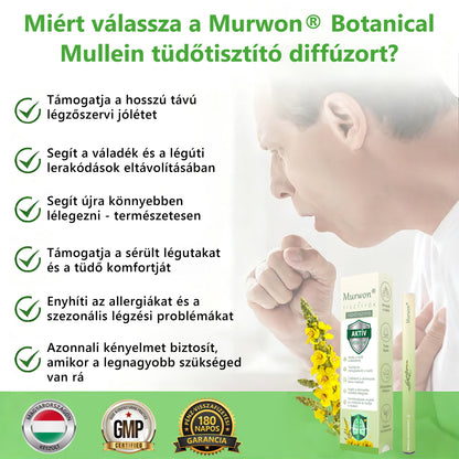 🇭🇺 𝐇𝐢𝐯𝐚𝐭𝐚𝐥𝐨𝐬 𝐖𝐞𝐛á𝐫𝐮𝐡á𝐳✅ 𝑀𝐮𝒓𝒘𝒐𝒏® gyógynövényes tüdőtisztító párologtató👑(👨‍⚕️Hatékony segítség: köhögés, torokgyulladás, légszomj, váladékképződés, orrdugulás, hörghurut, allergiás tünetek és tüdőpanaszok esetén)2💝
